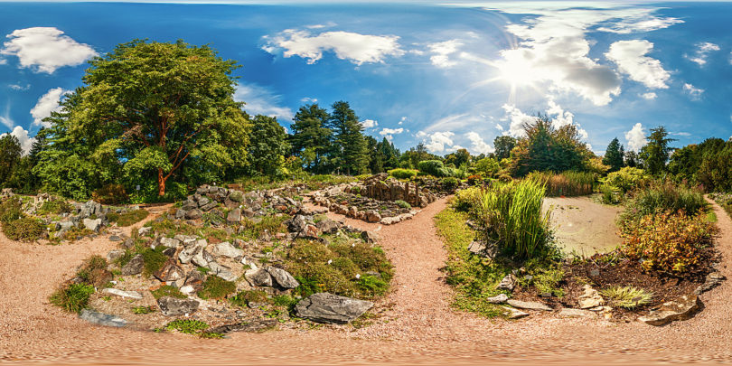 Botanischer Garten Darmstadt - Teich