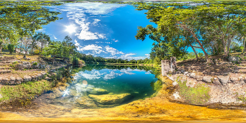 Cenote Chen-Ha bei Mérida, Yucatán