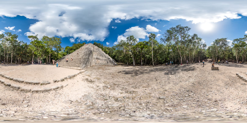 Archäologische Maya-Stätte von Cobá in Mexiko