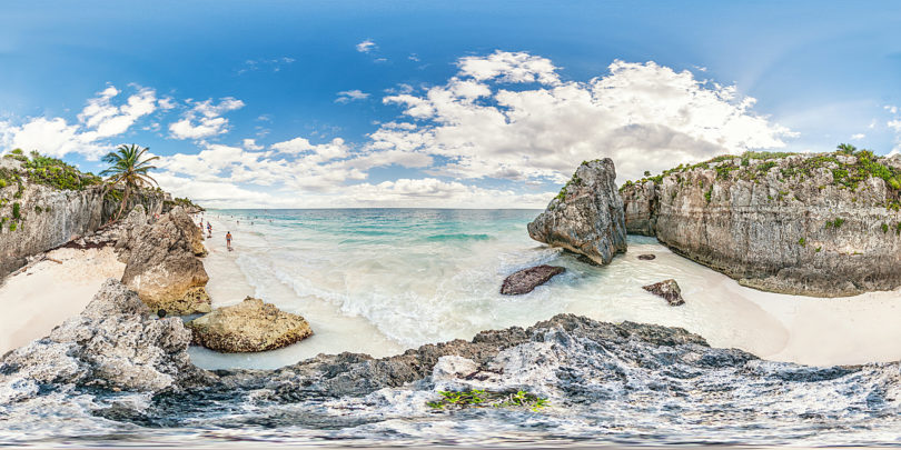 Mexiko Tulum Strand